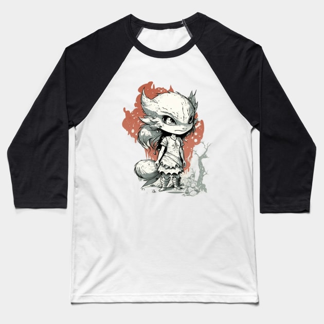 Mystical fantasy character. Baseball T-Shirt by AndreKENO